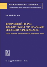 Responsabilità sociale, rendicontazione non finanziaria e processi di armonizzazione - e-Book - Librerie.coop
