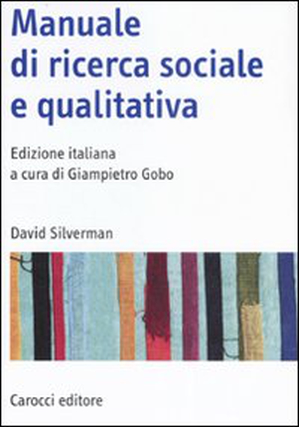 Manuale di ricerca sociale e qualitativa - Librerie.coop Manuale di ricerca sociale e qualitativa - Librerie.coop