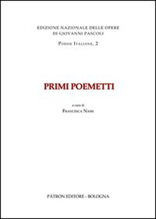 Primi poemetti - Librerie.coop