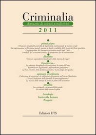 Criminalia. Annuario di scienze penalistiche - Vol. 6 - Librerie.coop