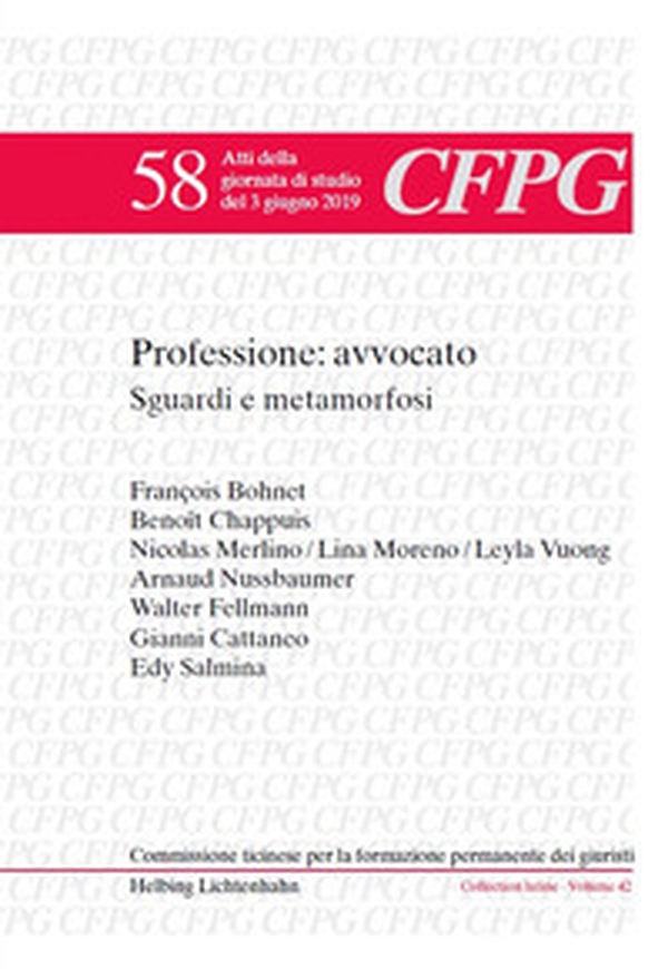 Professione: avvocato. Sguardi e metamorfosi - Librerie.coop