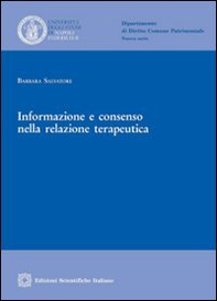 Informazione e consenso nella relazione terapeutica - Librerie.coop