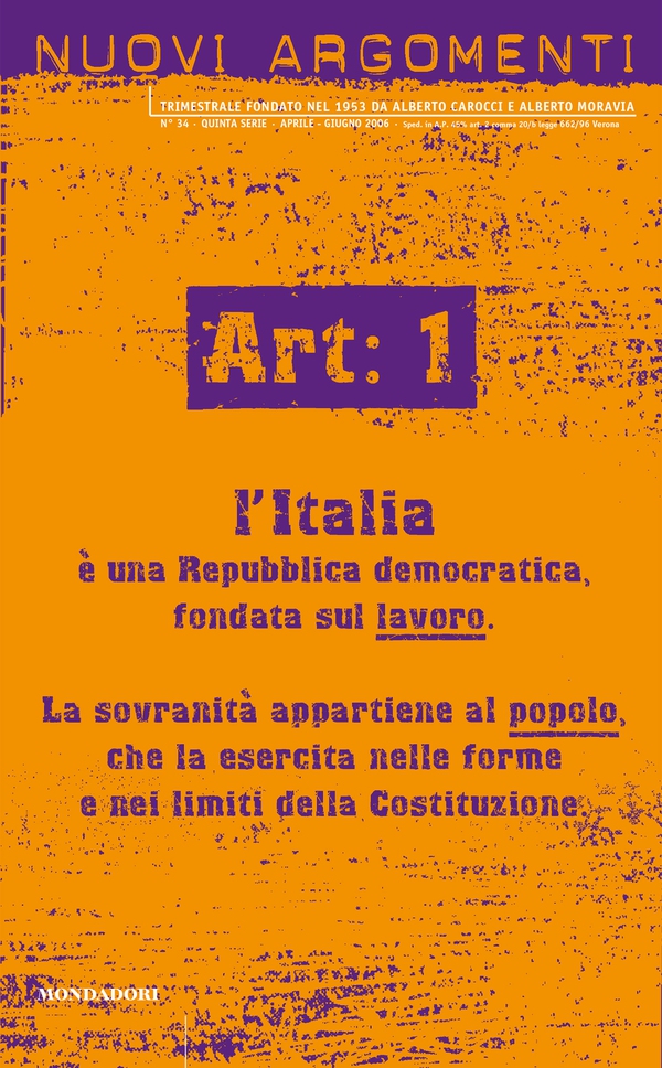 Nuovi Argomenti (34) - Librerie.coop Nuovi Argomenti (34) - Librerie.coop