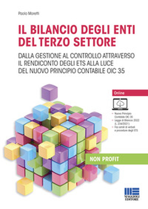 Il bilancio degli enti del terzo settore. Dalla gestione al controllo attraverso il rendiconto degli ETS - Librerie.coop Il bilancio degli enti del terzo settore. Dalla gestione al controllo attraverso il rendiconto degli ETS - Librerie.coop