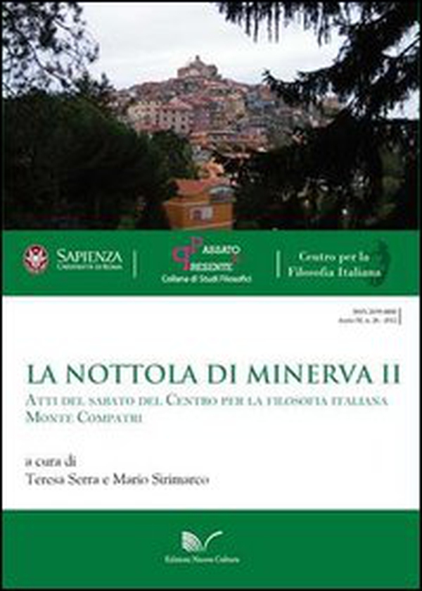 La nottola di Minerva - Librerie.coop La nottola di Minerva - Librerie.coop