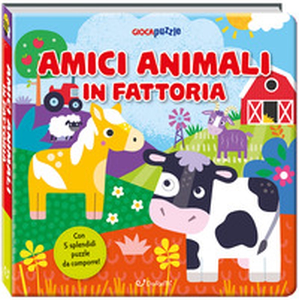 Amici animali in fattoria. Giocapuzzle - Librerie.coop