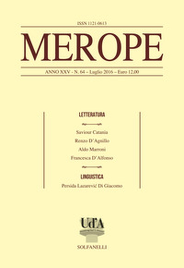 Merope - Vol. 64 - Librerie.coop Merope - Vol. 64 - Librerie.coop