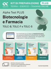 Alpha Test Plus Biotecnologie e Farmacia TOLC-B, TOLC-F e TOLC-S. Kit di preparazione Plus. Edizione 2026/2027. Per TOLC-B, TOLC-F, TOLC-S, TOLC-AV - Librerie.coop Alpha Test Plus Biotecnologie e Farmacia TOLC-B, TOLC-F e TOLC-S. Kit di preparazione Plus. Edizione 2026/2027. Per TOLC-B, TOLC-F, TOLC-S, TOLC-AV - Librerie.coop