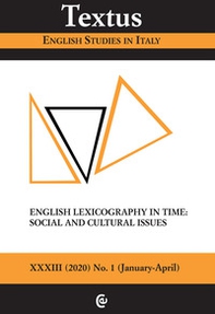 Textus. English studies in Italy - Vol. 1 - Librerie.coop