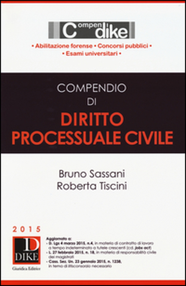 Compendio di diritto processuale civile - Librerie.coop Compendio di diritto processuale civile - Librerie.coop