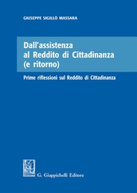 Dall'assistenza al reddito di cittadinanza (e ritorno). Prime riflessioni sul reddito di cittadinanza - Librerie.coop