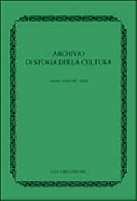 Archivio di storia della cultura - Vol. 37 - Librerie.coop Archivio di storia della cultura - Vol. 37 - Librerie.coop