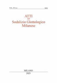 Atti del sodalizio glottologico milanese. Nuova serie - Librerie.coop