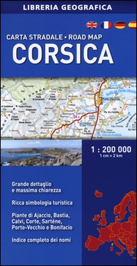 Corsica 1:200.000 - Librerie.coop