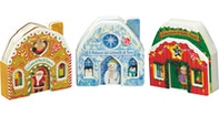 Le mie casette di Natale: La Casa di Pan di Zenzero-Il Laboratorio di Babbo Natale-Il Palazzo dei Cristalli di Neve - Librerie.coop