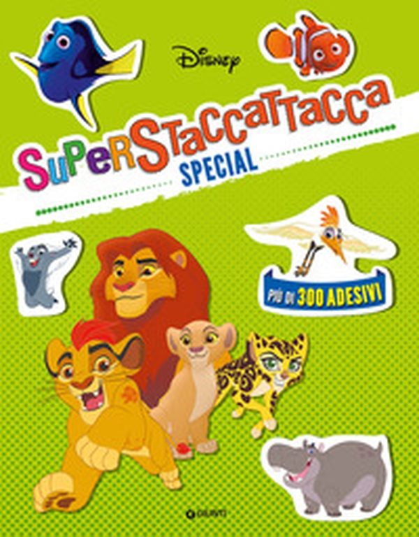 Alla ricerca di Nemo. Il re Leone. Superstaccattacca Special. Con adesivi - Librerie.coop Alla ricerca di Nemo. Il re Leone. Superstaccattacca Special. Con adesivi - Librerie.coop