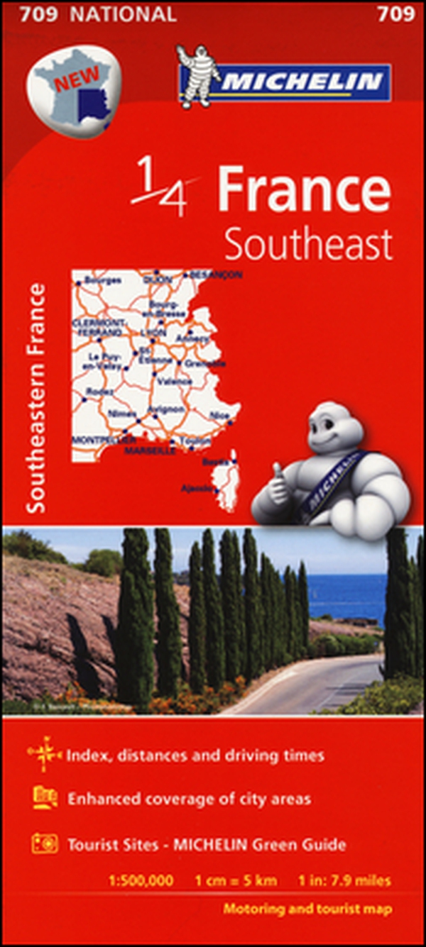 France. Southeast 1:500.000 - Librerie.coop France. Southeast 1:500.000 - Librerie.coop