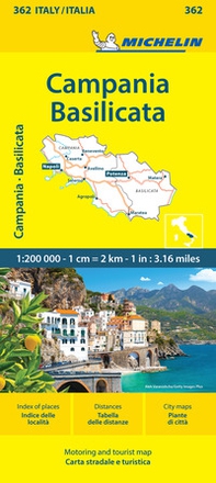 Campania e Basilicata 1:200.000 - Librerie.coop