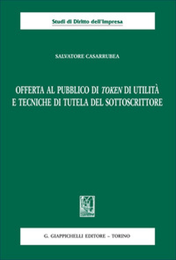 Offerta al pubblico di token di utilità e tecniche di tutela del sottoscrittore - Librerie.coop