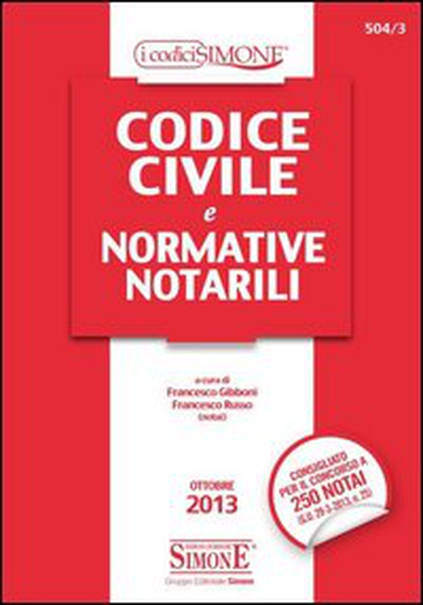 Codice civile e normative notarili - Librerie.coop Codice civile e normative notarili - Librerie.coop