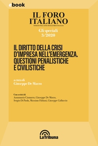 Il diritto nella crisi d'impresa nell'emergenza. Questioni penalistiche e civilistiche - Librerie.coop Il diritto nella crisi d'impresa nell'emergenza. Questioni penalistiche e civilistiche - Librerie.coop