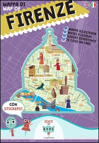 Mappa di Firenze illustrata. Ediz. italiana e inglese - Librerie.coop