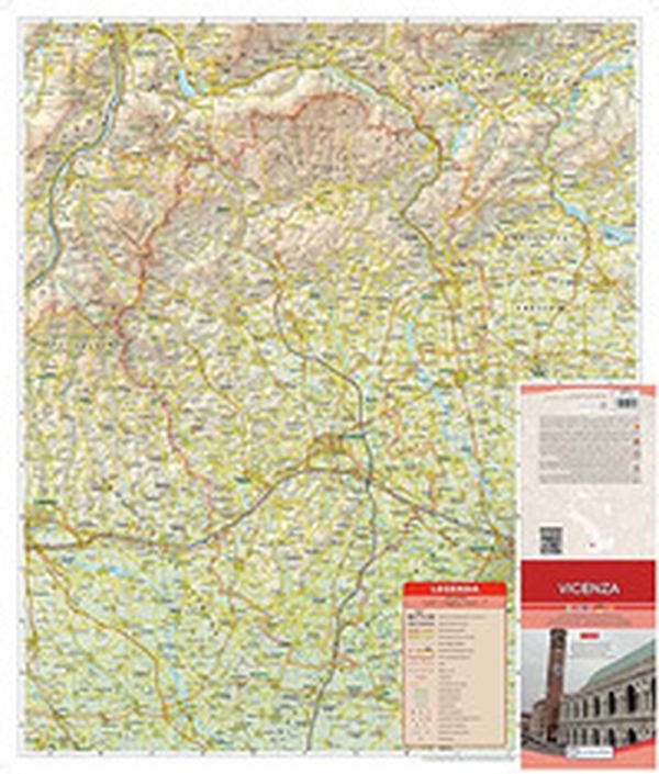 Vicenza. Carta stradale della provincia 1:150.000 - Librerie.coop Vicenza. Carta stradale della provincia 1:150.000 - Librerie.coop