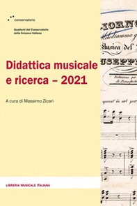 Didattica musicale e ricerca 2021 - Librerie.coop Didattica musicale e ricerca 2021 - Librerie.coop