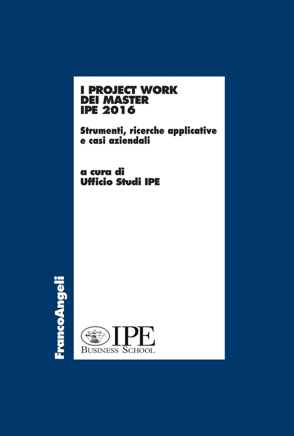 I project work dei master IPE 2016 - Librerie.coop I project work dei master IPE 2016 - Librerie.coop