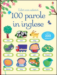 100 parole in inglese. Libri con adesivi - Librerie.coop