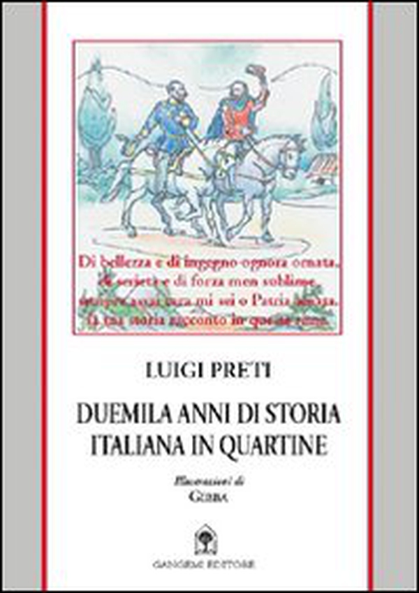 Duemila anni di storia italiana in quartine - Librerie.coop Duemila anni di storia italiana in quartine - Librerie.coop