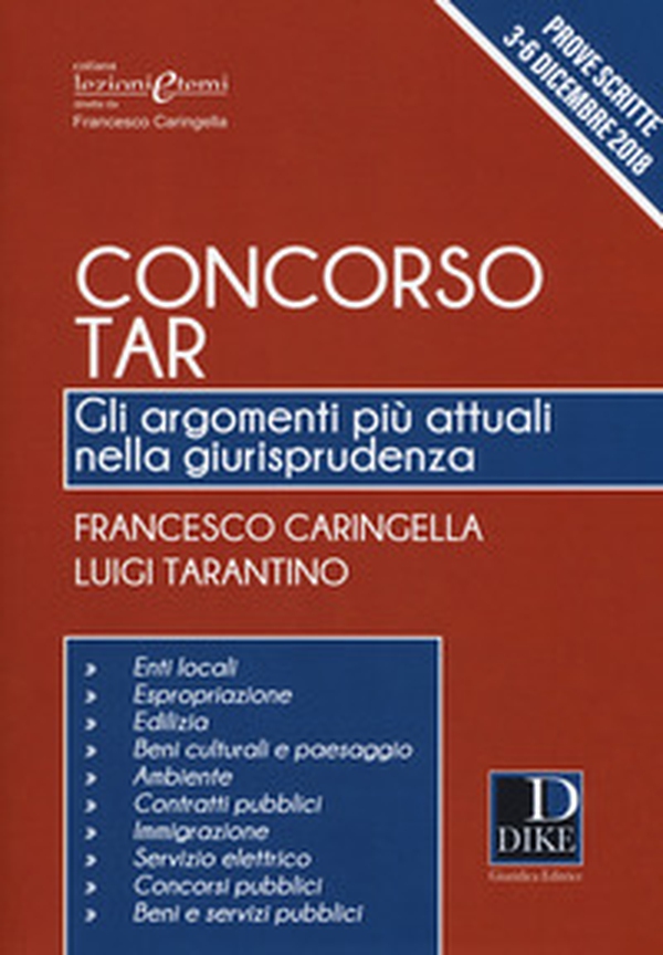 Concorso TAR. Gli argomenti più attuali nella giurisprudenza - Librerie.coop Concorso TAR. Gli argomenti più attuali nella giurisprudenza - Librerie.coop