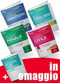 Kit 4 Codici. Codice civile-Codice penale-Codice amministrativo-Codice dei rinvii - Librerie.coop