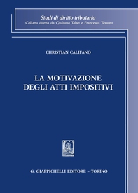 La motivazione degli atti impositivi - Librerie.coop