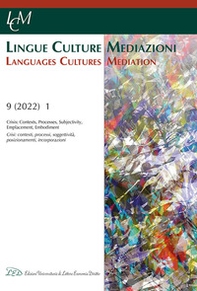 Lingue culture mediazioni (LCM Journal). Ediz. italiana e inglese - Vol. 9 - Librerie.coop