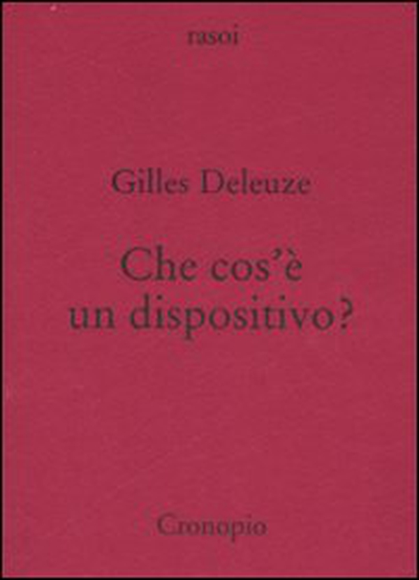 Che cos'è un dispositivo? - Librerie.coop Che cos'è un dispositivo? - Librerie.coop