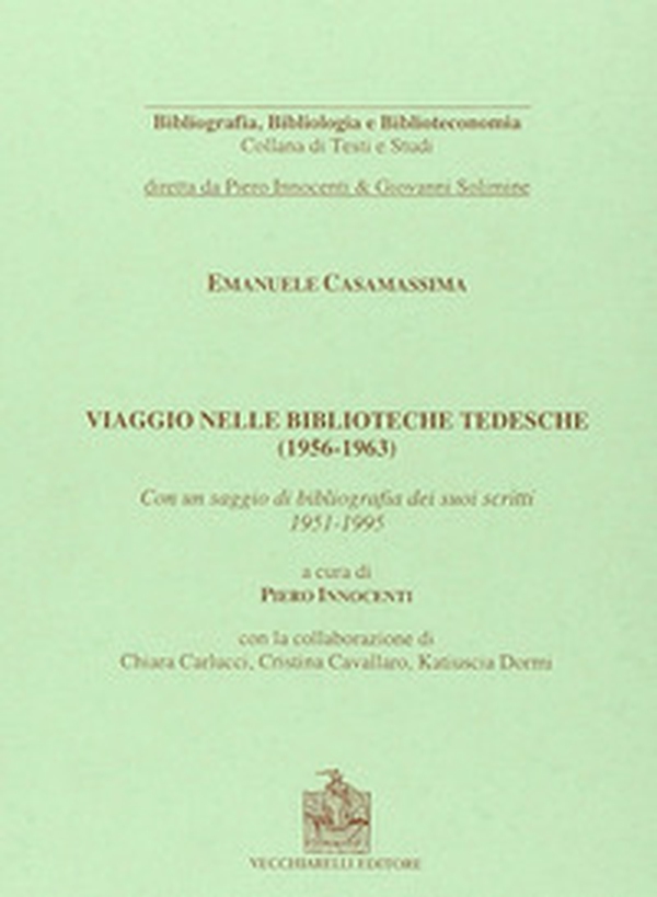 Viaggio nelle biblioteche tedesche (1956-1963) - Librerie.coop Viaggio nelle biblioteche tedesche (1956-1963) - Librerie.coop