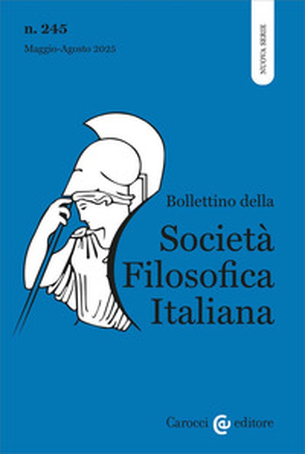 Bollettino società filosofica italiana. Nuova serie - Vol. 2 - Librerie.coop Bollettino società filosofica italiana. Nuova serie - Vol. 2 - Librerie.coop