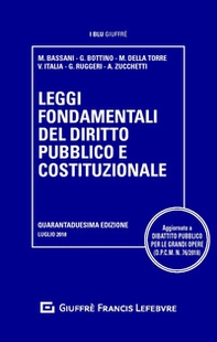 Leggi fondamentali del diritto pubblico e costituzionale - Librerie.coop