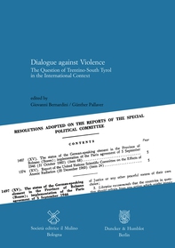 Dialogue against Violence - Librerie.coop