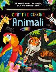 Animali. Gratta e colora - Librerie.coop