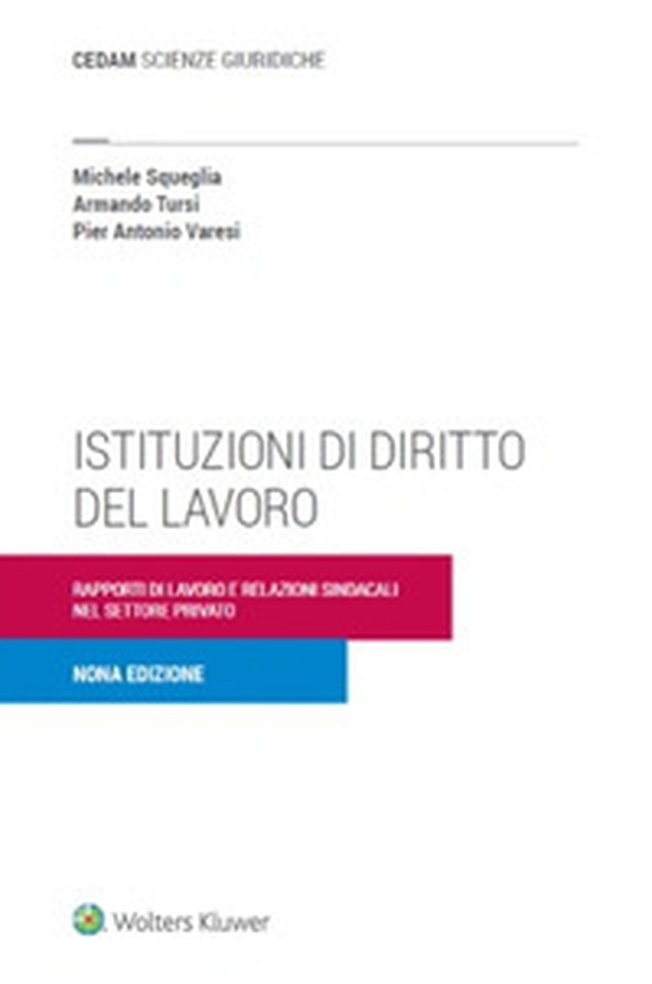 Istituzioni di diritto del lavoro. Rapporti di lavoro e relazioni sindacali nel settore privato - Librerie.coop Istituzioni di diritto del lavoro. Rapporti di lavoro e relazioni sindacali nel settore privato - Librerie.coop