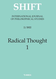 Shift. International journal of philosophical studies - Vol. 2\1 - Librerie.coop