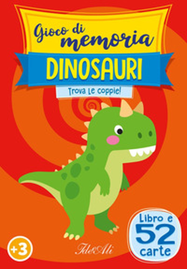 Dinosauri. Gioco di memoria. Trova le coppie! - Librerie.coop Dinosauri. Gioco di memoria. Trova le coppie! - Librerie.coop