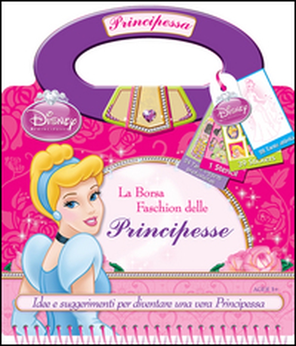 La borsa fashion delle principesse. Disney princess. Con adesivi - Librerie.coop La borsa fashion delle principesse. Disney princess. Con adesivi - Librerie.coop