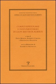 Corpus epistolare e documentario di Leon Battista Alberti - Librerie.coop
