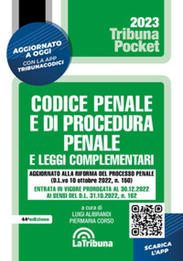 Codice penale e di procedura penale e leggi complementari - Librerie.coop Codice penale e di procedura penale e leggi complementari - Librerie.coop