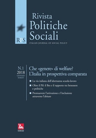 La rivista delle politiche sociali - Vol. 1 - Librerie.coop