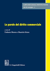 Le parole del diritto commerciale - Librerie.coop