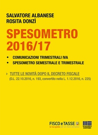 Spesometro 2016/2017 e Comunicazioni Iva - Librerie.coop Spesometro 2016/2017 e Comunicazioni Iva - Librerie.coop